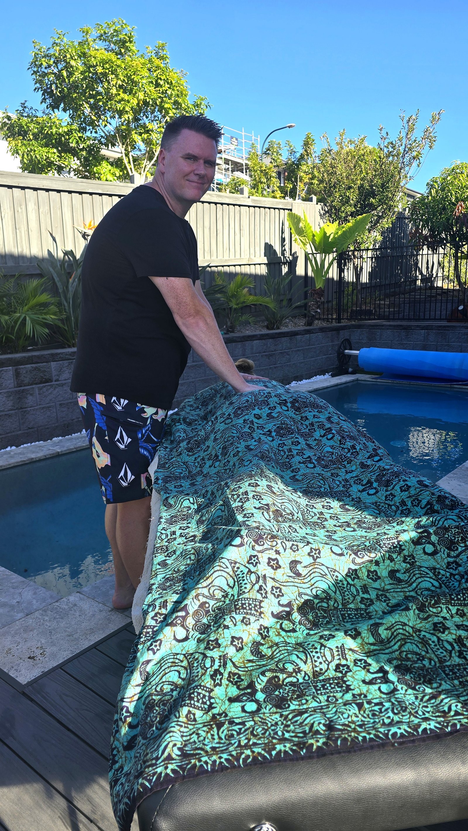 Indoor professional massage technique